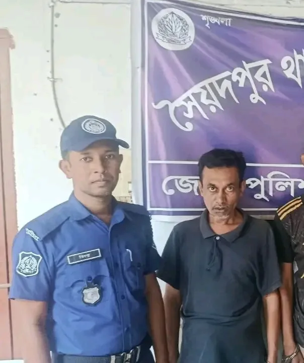 সৈয়দপুরে ইয়াবাসহ মাদক ব্যবসায়ী মামুন আটক