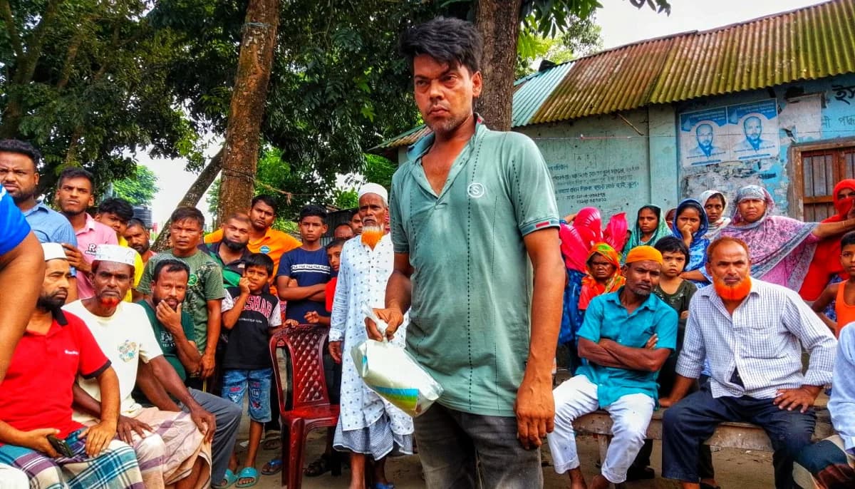 সৈয়দপুরে মাদকবিরোধী জনতার প্রতিরোধ, হেরোইনসহ লাড্ডান আটক
