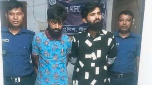 সৈয়দপুর প্লাজার পাশে ইয়াবাসহ আটক ২